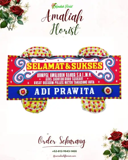 Papan Bunga Ucapan Selamat Jetis