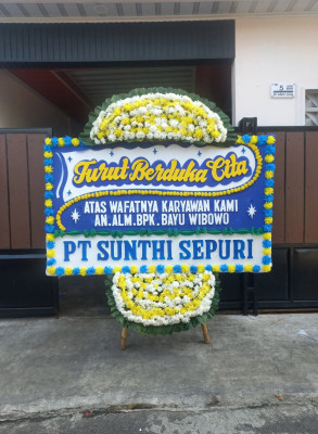 Papan Bunga Duka di Jetis