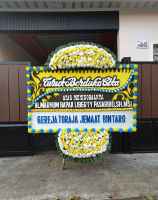 Papan Bunga Duka di Jetis